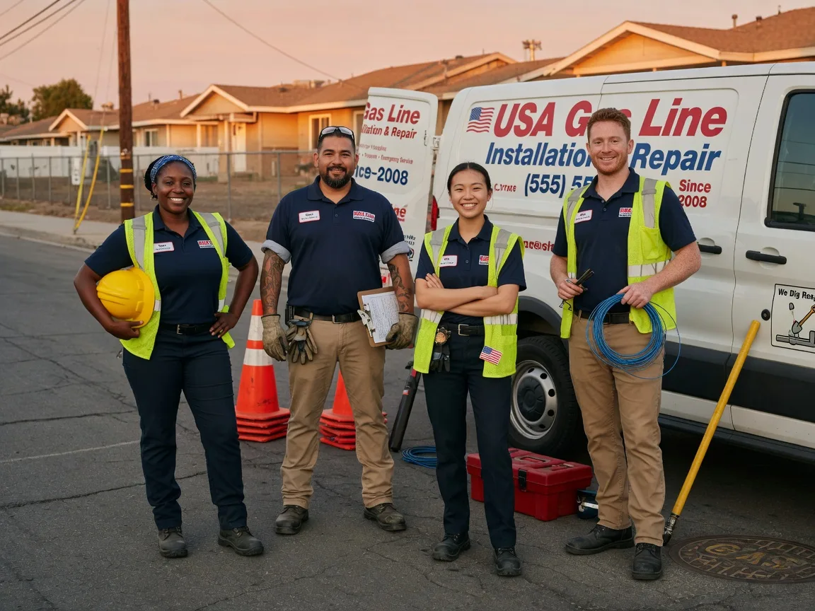 Gas Line Installation company in Van Dyne, WI